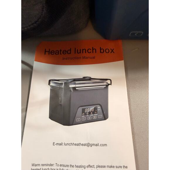 Cordless Electric Lunch Box, 1.2L Self Heating Lunch Box - Picture 6 of 16